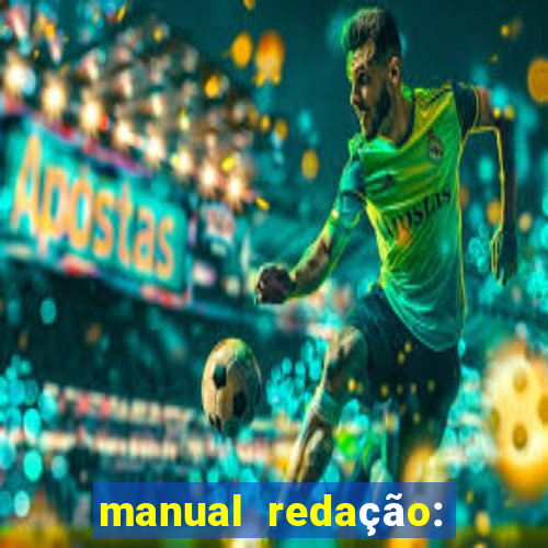 manual redação: folha pdf