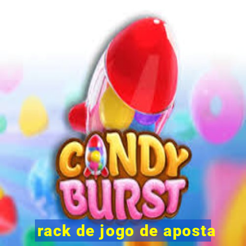 rack de jogo de aposta