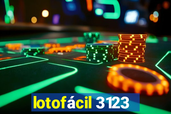 lotofácil 3123