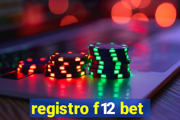 registro f12 bet