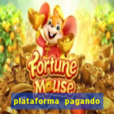 plataforma pagando bem hoje