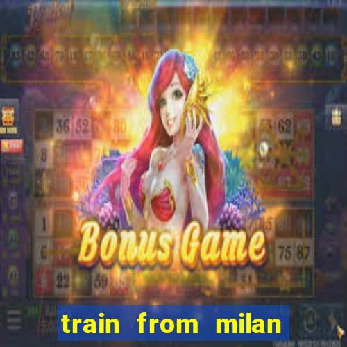 train from milan to bologna