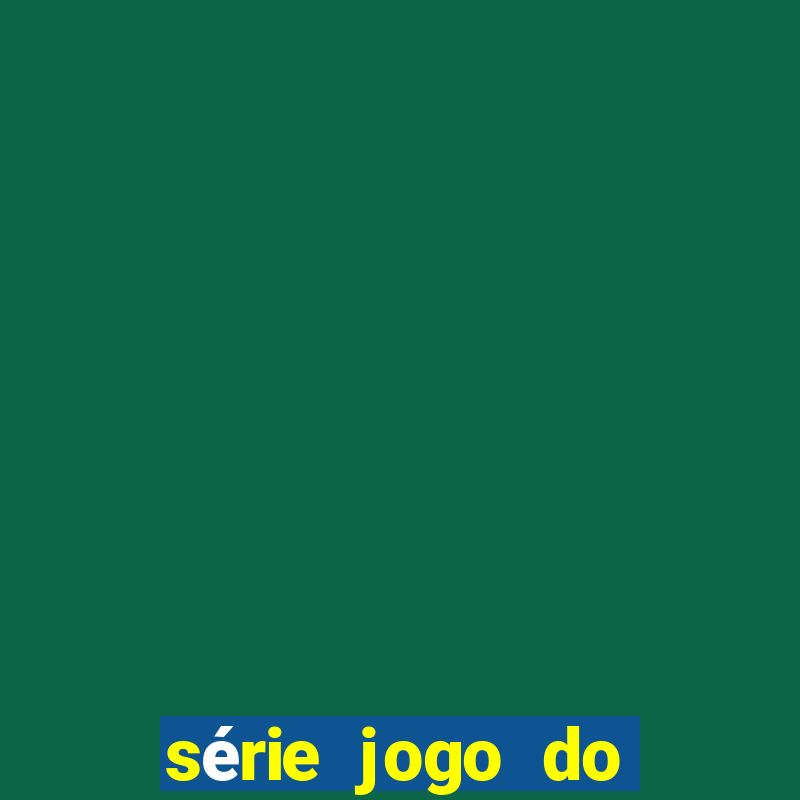 série jogo do bicho globoplay