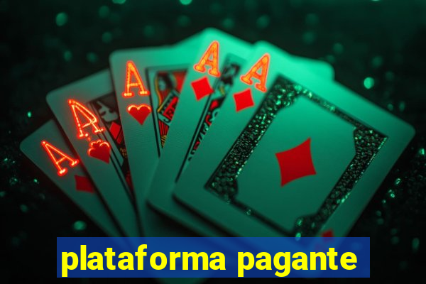 plataforma pagante