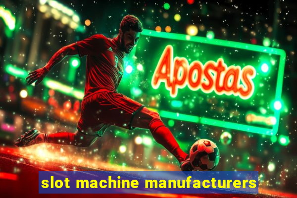 slot machine manufacturers