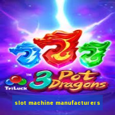 slot machine manufacturers