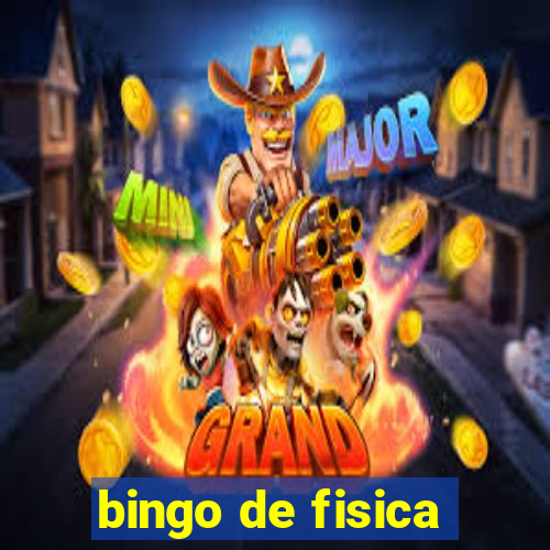 bingo de fisica