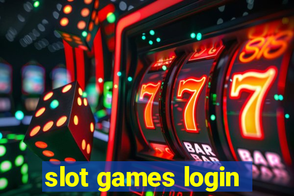 slot games login