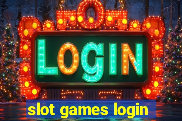 slot games login