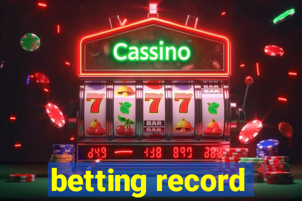 betting record