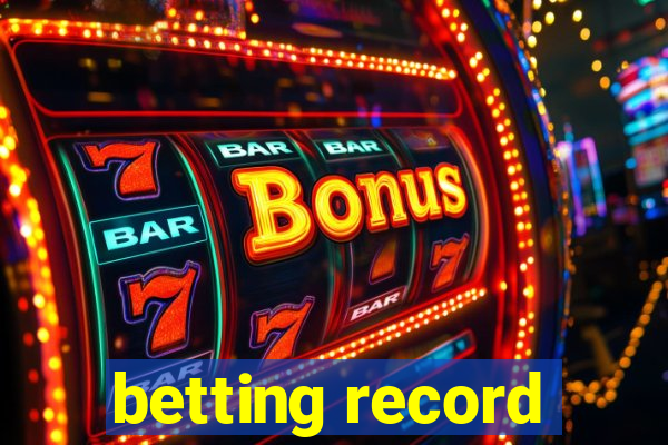 betting record