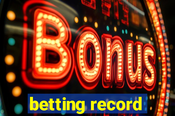 betting record