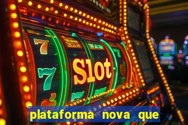 plataforma nova que da bonus no cadastro