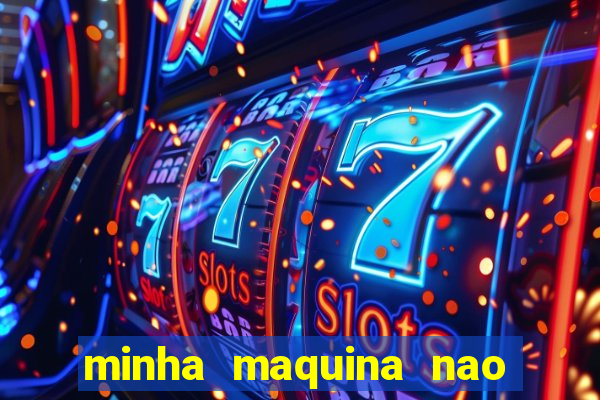 minha maquina nao quer jogar água fora