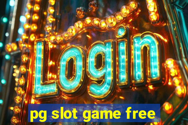 pg slot game free