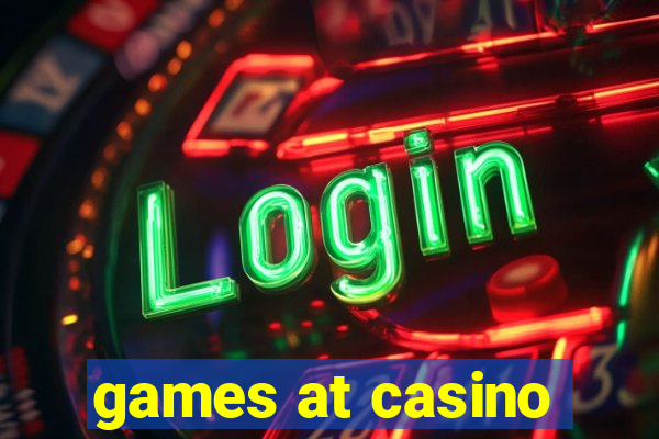 games at casino