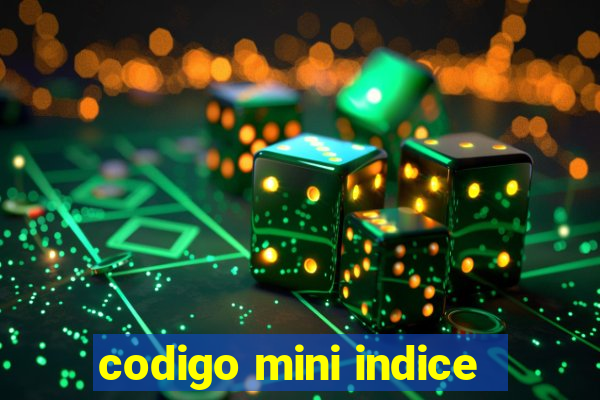 codigo mini indice