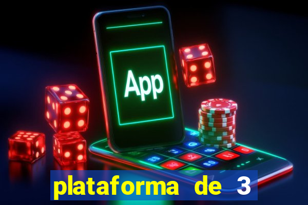 plataforma de 3 reais bet