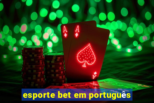 esporte bet em português