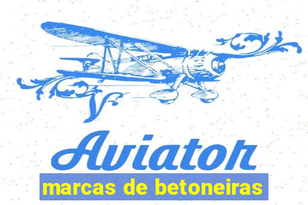 marcas de betoneiras