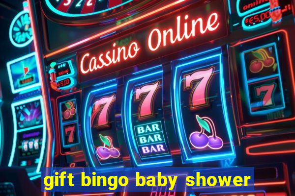 gift bingo baby shower