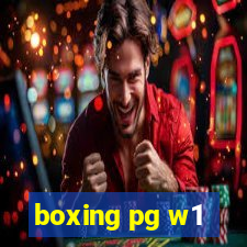 boxing pg w1