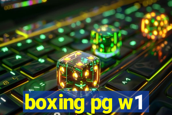 boxing pg w1