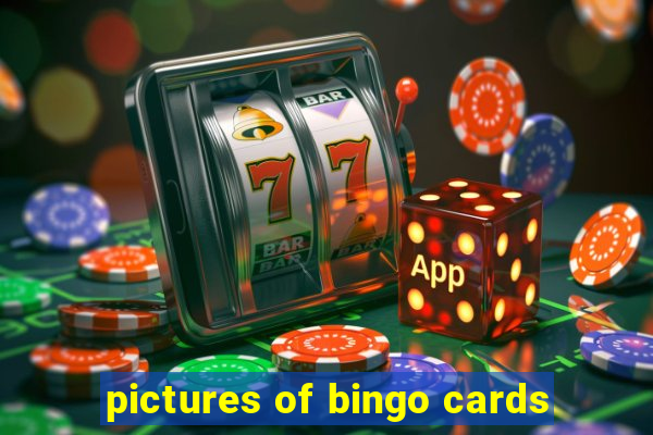 pictures of bingo cards