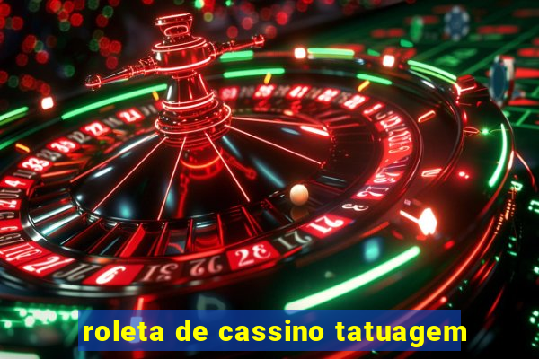 roleta de cassino tatuagem