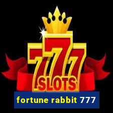 fortune rabbit 777