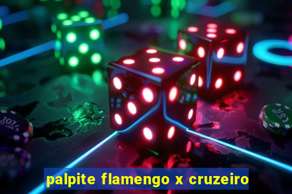 palpite flamengo x cruzeiro