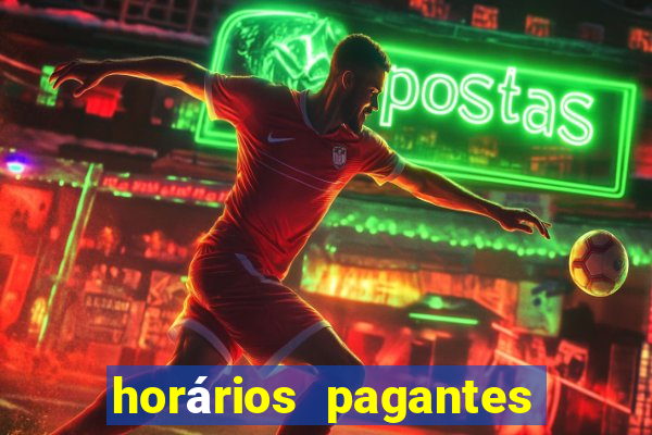 horários pagantes fortune tiger hoje