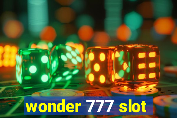 wonder 777 slot