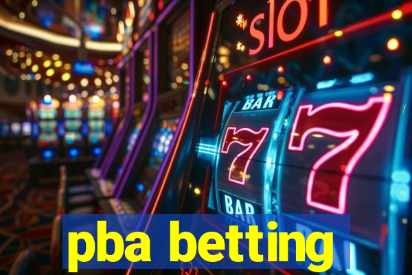 pba betting