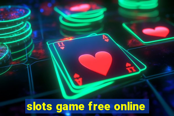 slots game free online