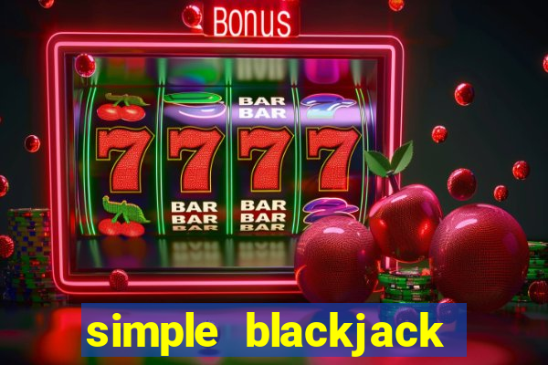 simple blackjack java code