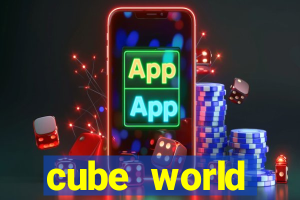 cube world strawberry cocktail