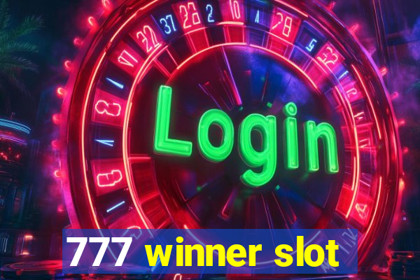 777 winner slot