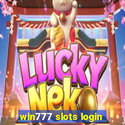 win777 slots login