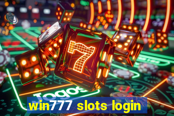 win777 slots login