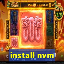 install nvm