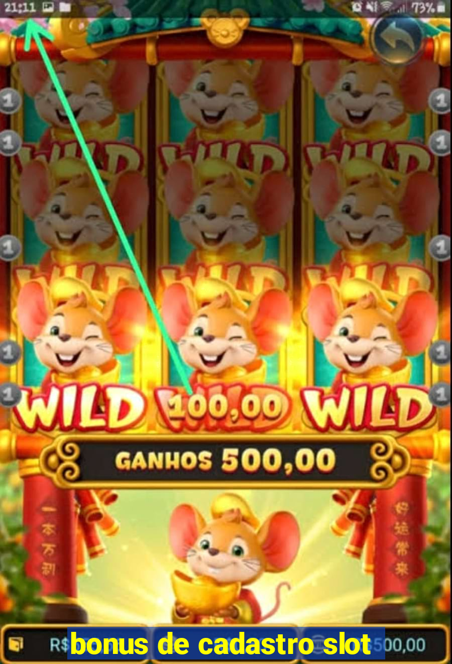 bonus de cadastro slot