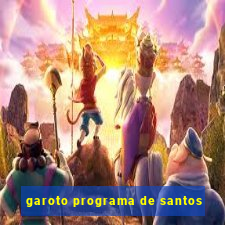 garoto programa de santos