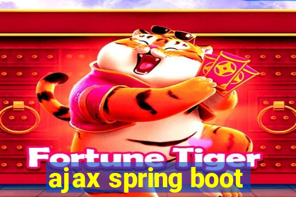 ajax spring boot