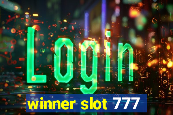 winner slot 777