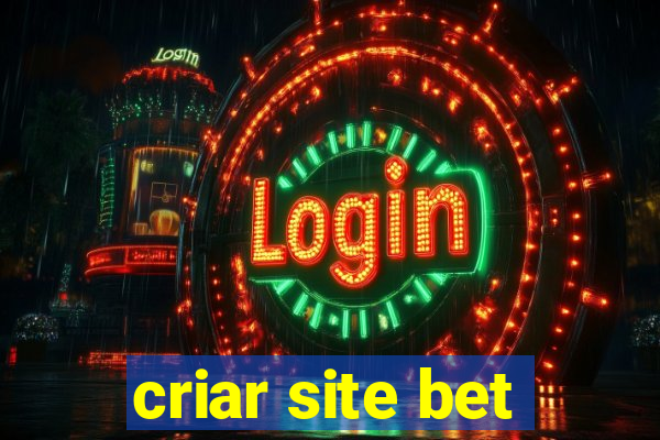 criar site bet