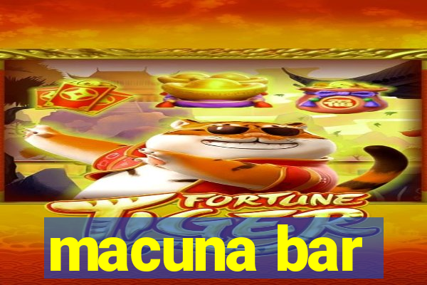 macuna bar