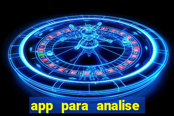 app para analise de jogos de futebol