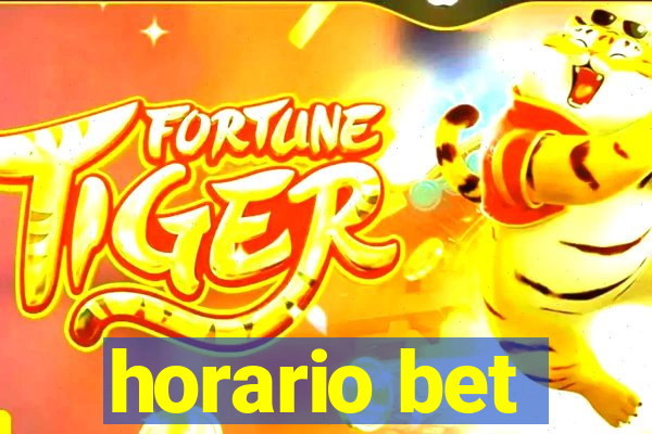 horario bet