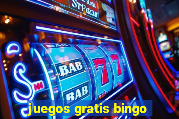 juegos gratis bingo